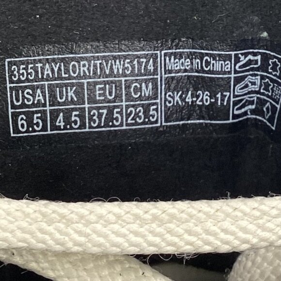 Vionic Taylor Black Suede & Leather Casual‎ Sneakers Womens Size 6.5 - Picture 5 of 5